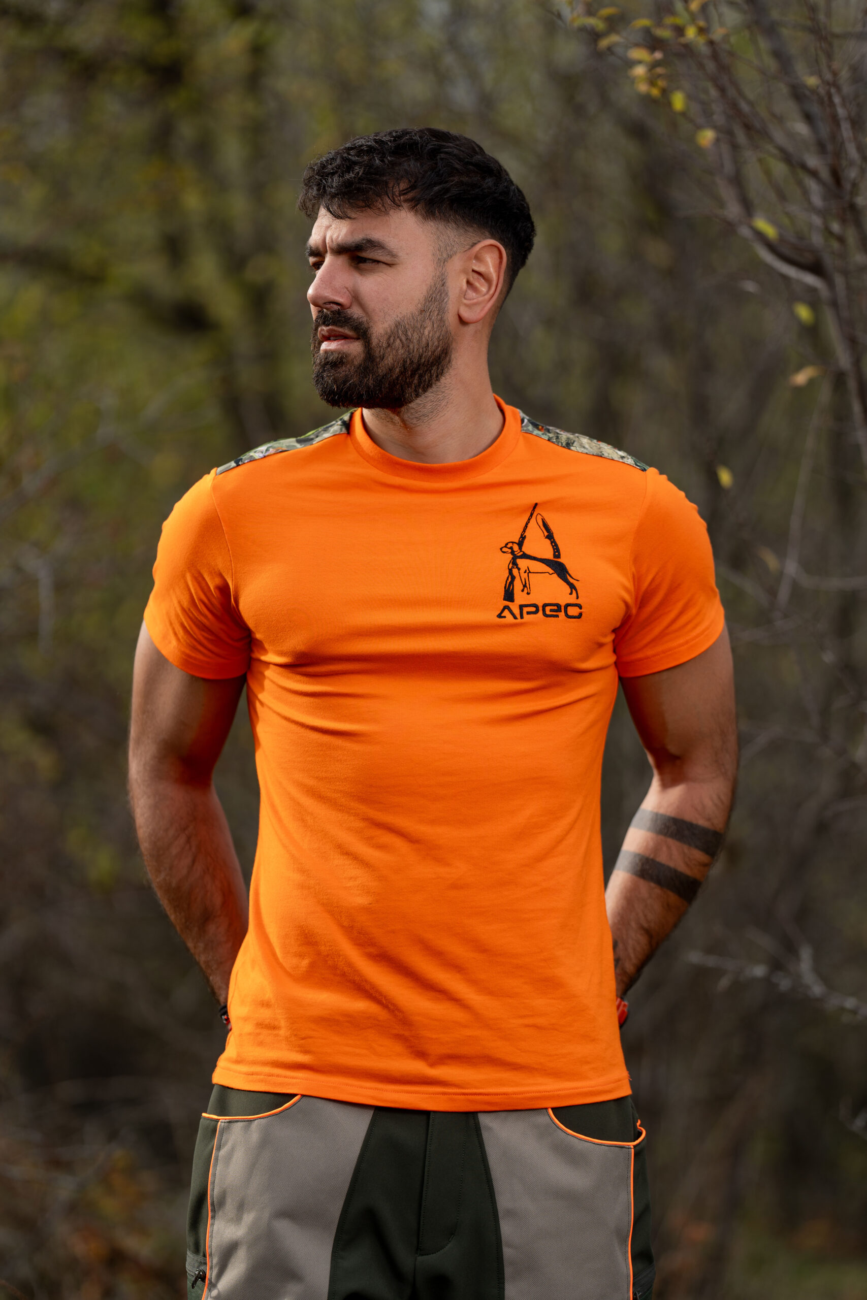 Ловна тениска Алесандро Сигнално Оранжево