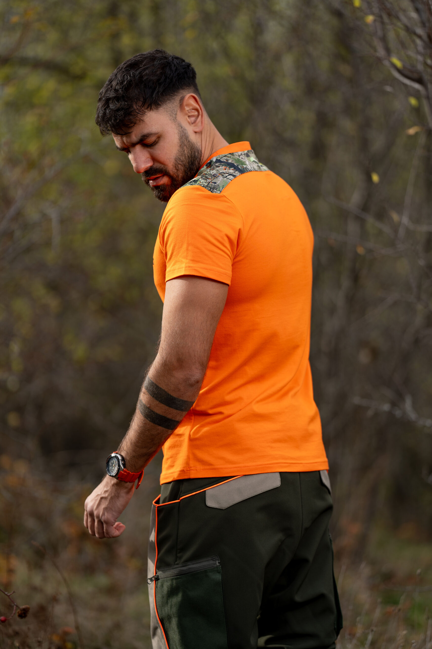 Ловна тениска Алесандро Сигнално Оранжево