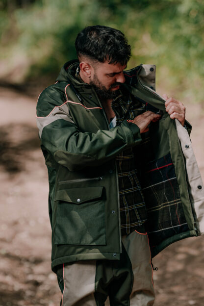 Ловна шуба от Cordura Себастиано