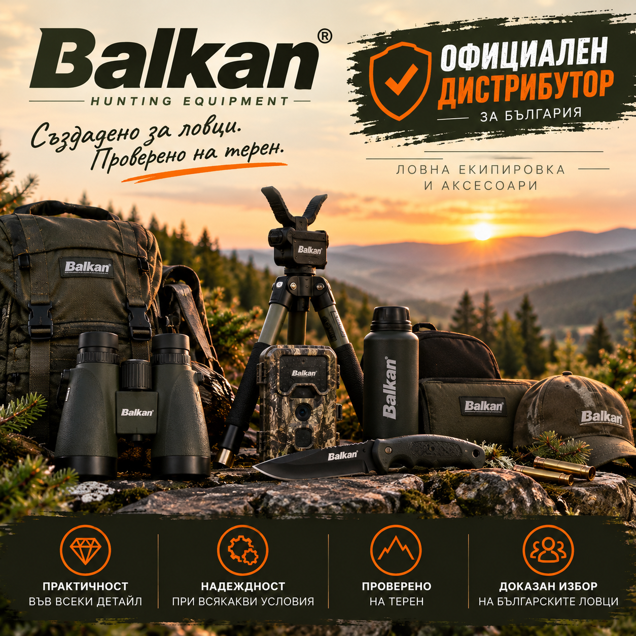Balkan – марка за ловна екипировка и аксесоари