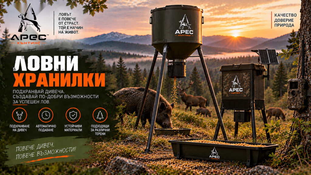 Ловни хранилки Ares Hunting за дивеч.