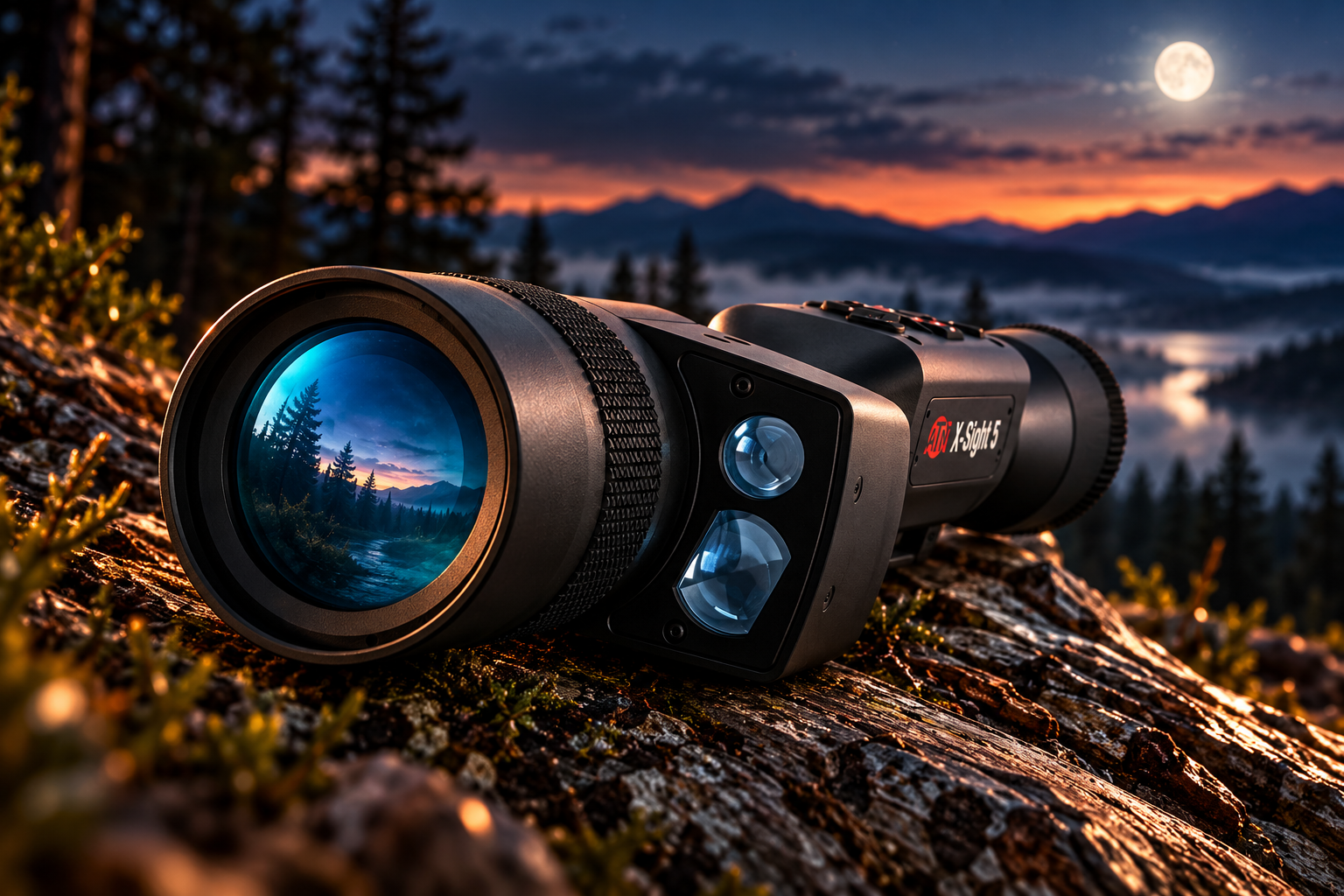 Дигитален дневно-нощен прицел ATN X-Sight 5 LRF