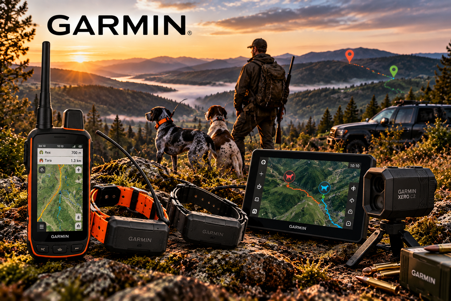 Garmin GPS устройства за проследяване на ловни кучета