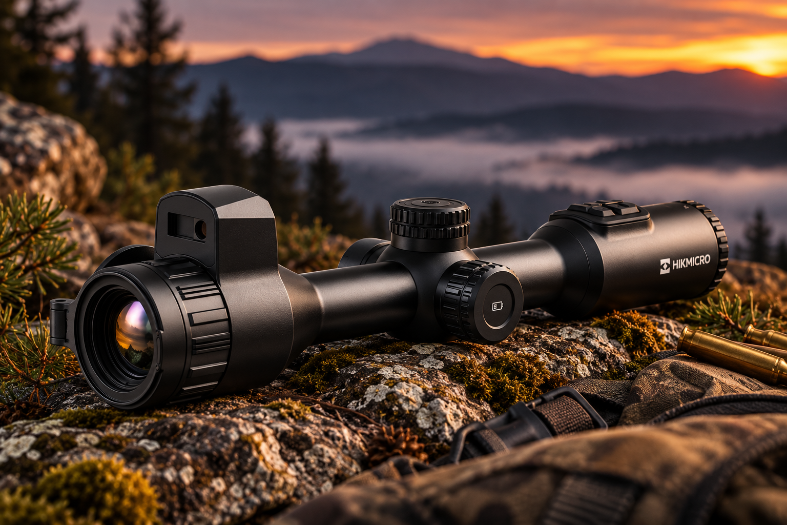 HIKMICRO Stellar SH35L 3.0 термален прицел с 384x288 сензор и лазерен далекомер до 1000 м