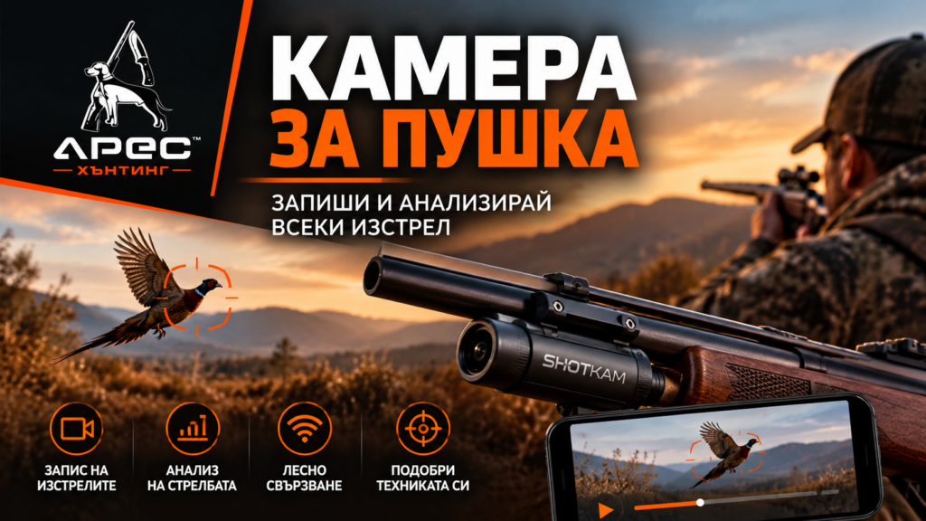 Камера за пушка за запис и анализ на изстрелите