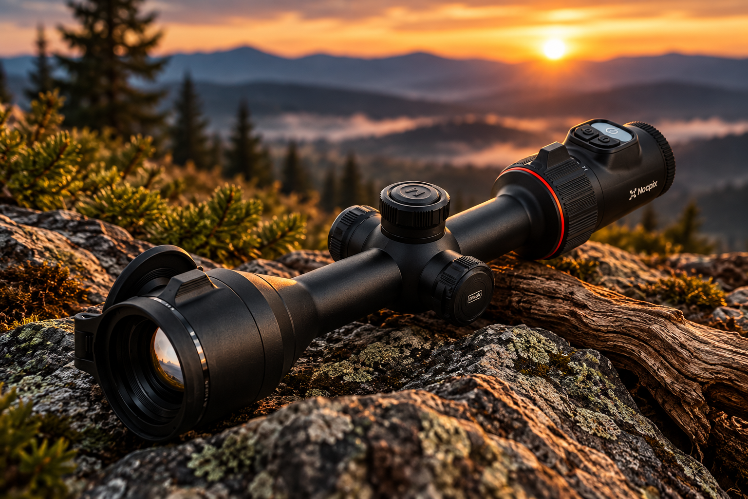 Nocpix ACE L35 термален прицел с 35 mm F0.9 обектив и Vision+ система