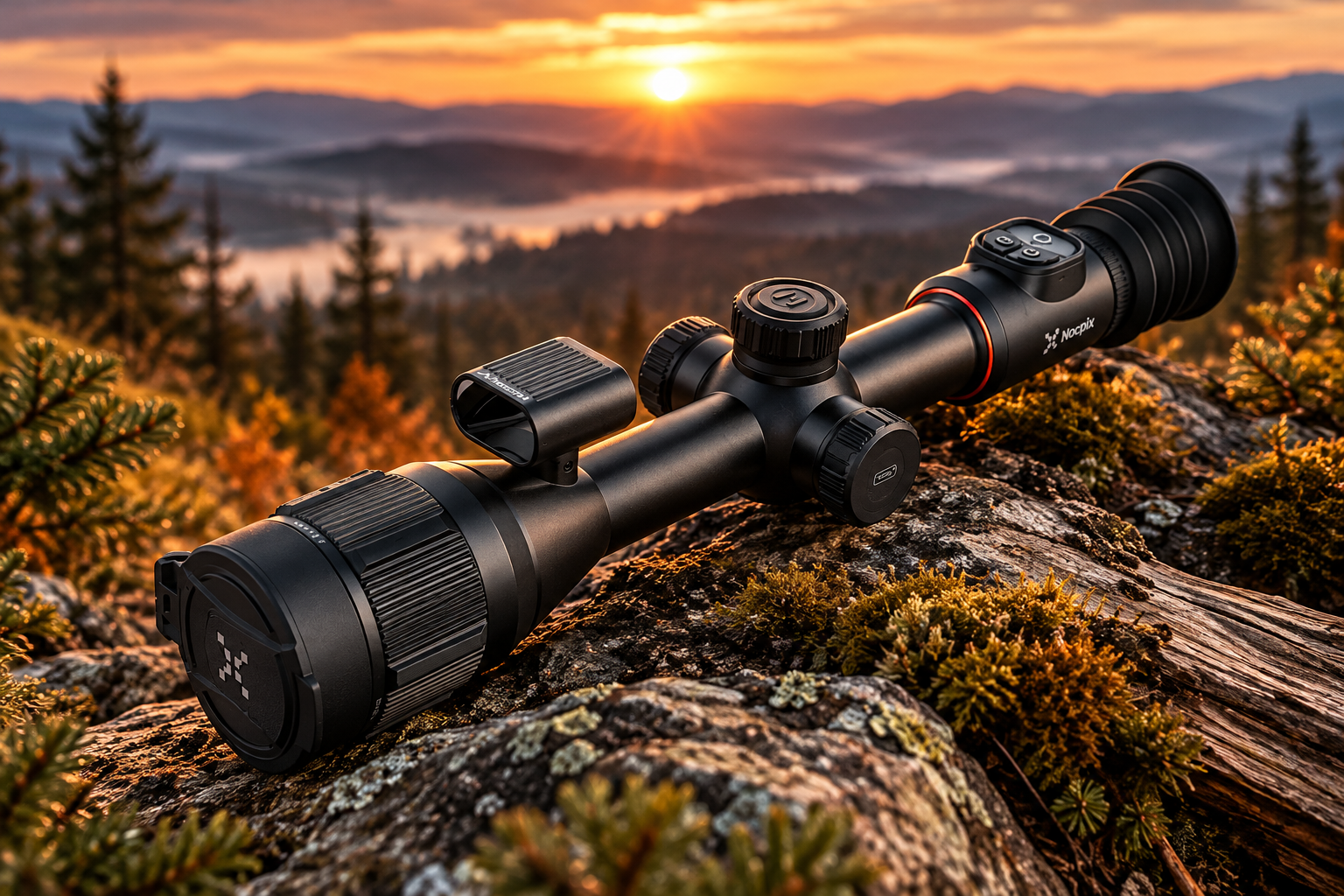 Термален прицел Nocpix BOLT H50R с 50 mm обектив и лазерен далекомер