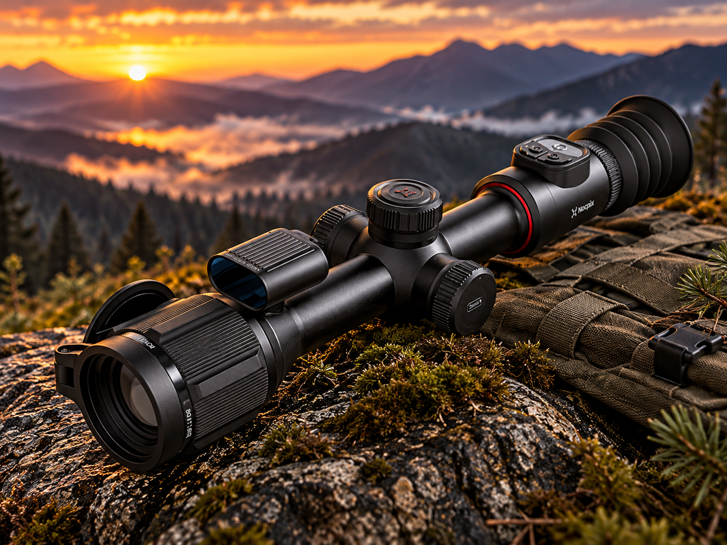 Термален прицел Nocpix BOLT L35R с 35 mm обектив и лазерен далекомер