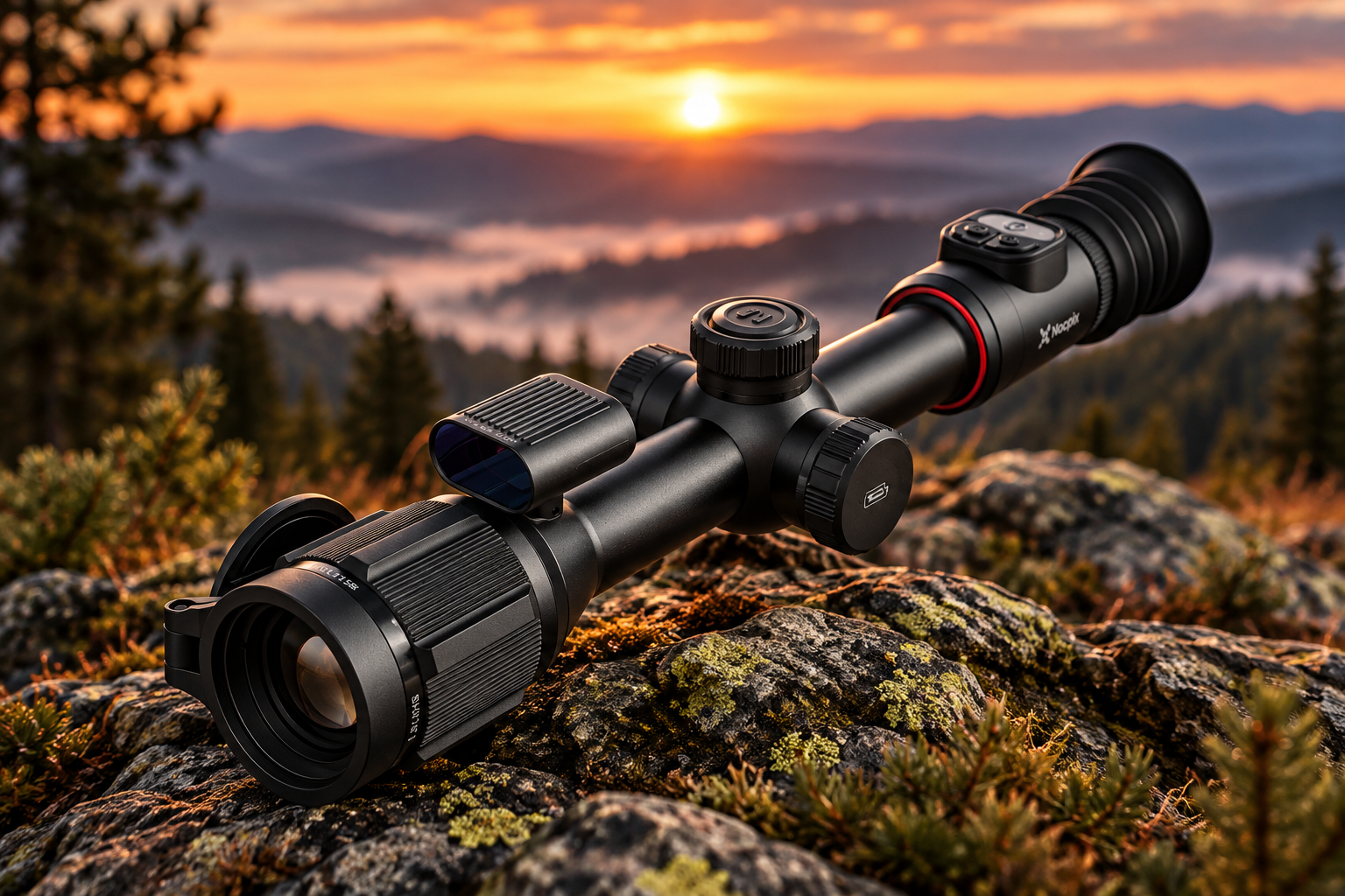 Термален прицел Nocpix BOLT L35R с 35 mm обектив и лазерен далекомер
